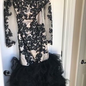 Mermaid dress never been worn custom made